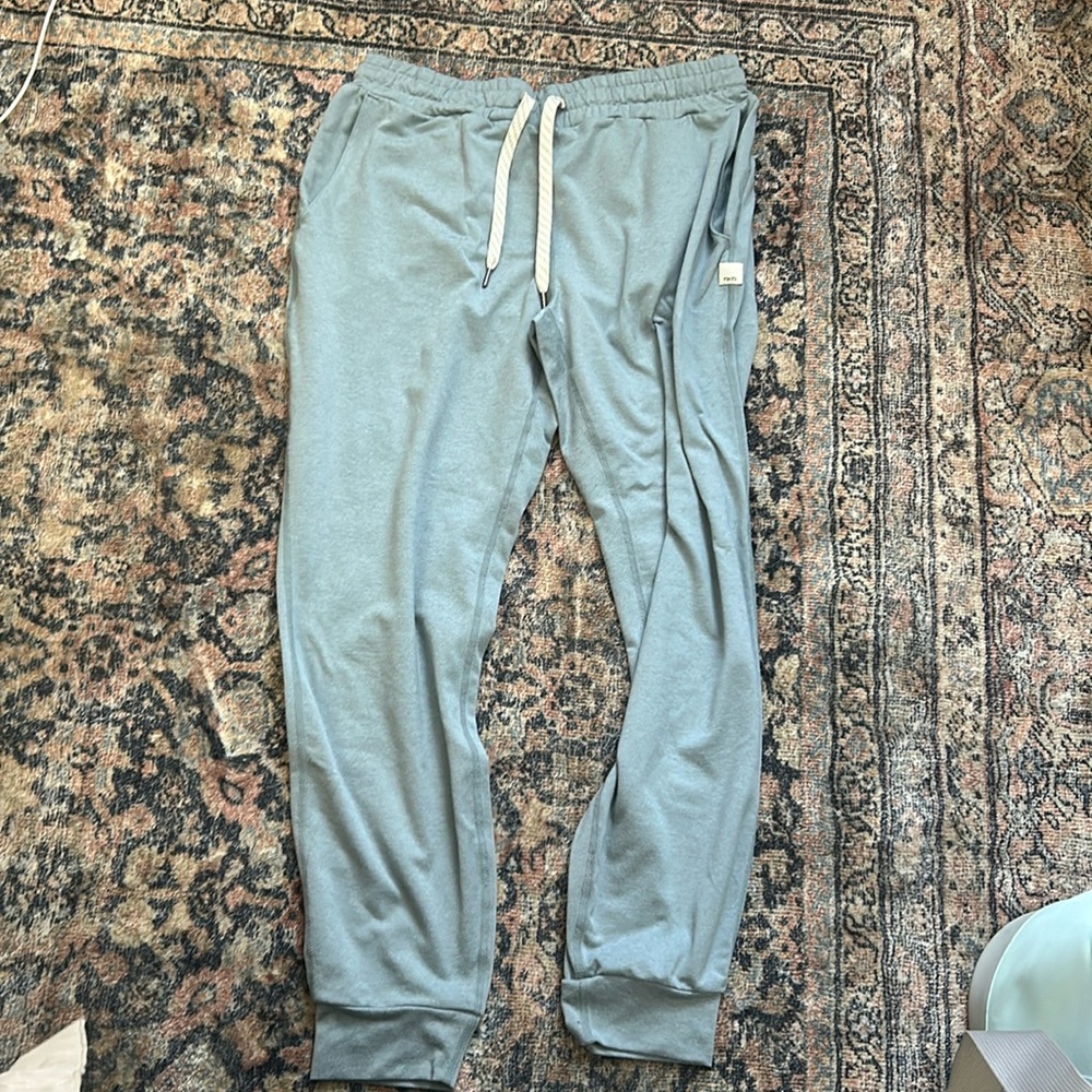 Vuori Smoke Blue Heather Joggers (xs)